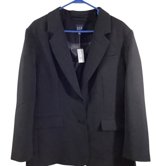 GAP Jackets & Blazers - GAP Women's Elegant Black Suit Jacket Oversized
